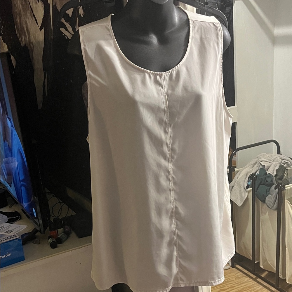 Calvin Klein Jeans Cream Tank Top
